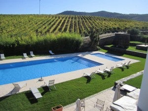 You might never want to leave the pool at Quinta do Portal.