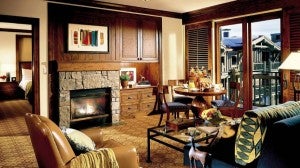 A Premium One-Bedroom Suite at the Four Seasons Jackson Hole.