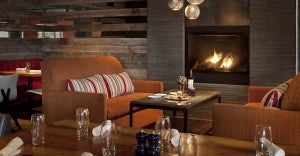 Head to the new Spur for perfect fireside apres-ski treats. Photo courtesy of Teton Mountain Lodge.