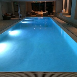 Indoor pool at the St. Regis