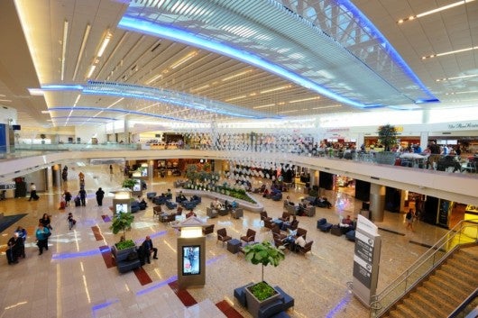 The Atlanta Hartsfield-Jackson airport. Photo courtesy of Shutterstock.