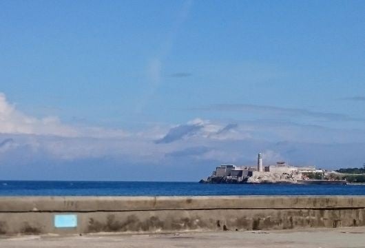 Driving along the Malecon to get to Old Havana offers gorgeous views