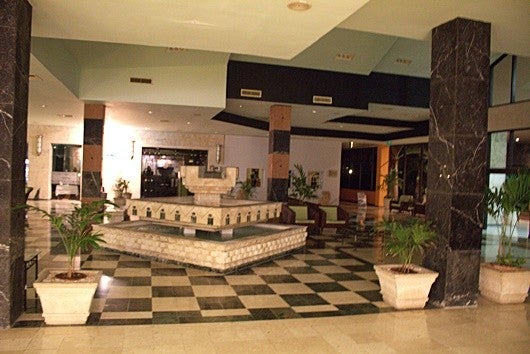 The lobby