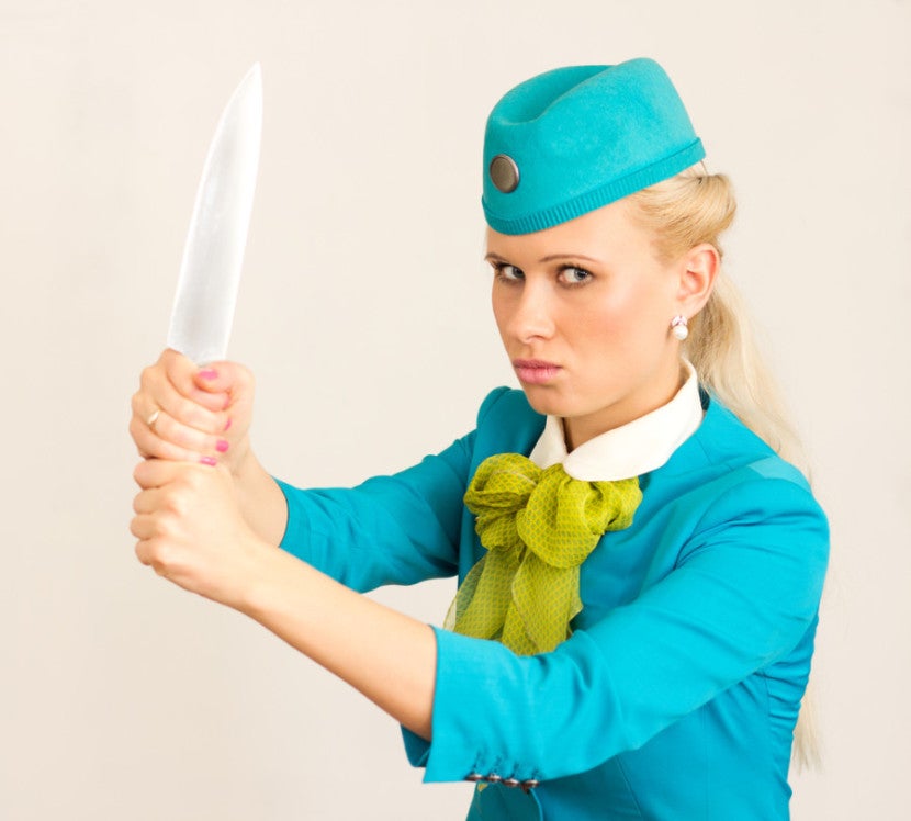 It takes these 8 types of passengers to send our TPG flight-attendant insider over the (knife's) edge. (Shutterstock)