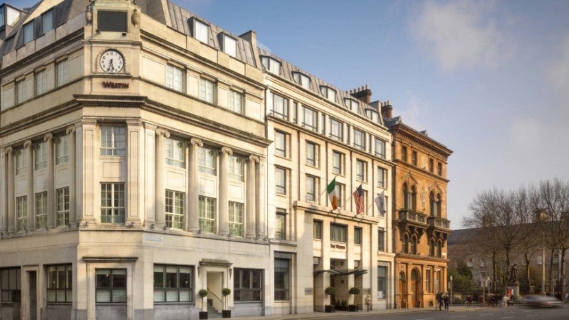 Consider staying at the Westin Dublin, a category 5 SPG property.