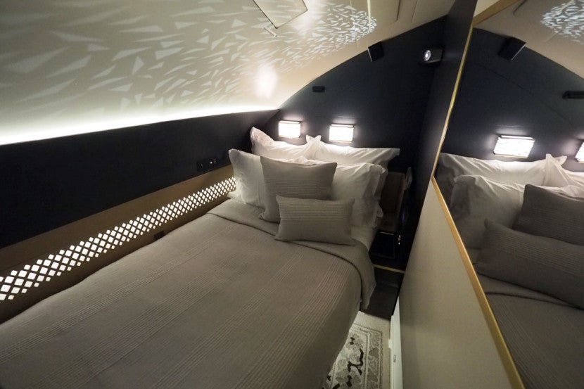 Etihad A380 The Residence - Empty Bed