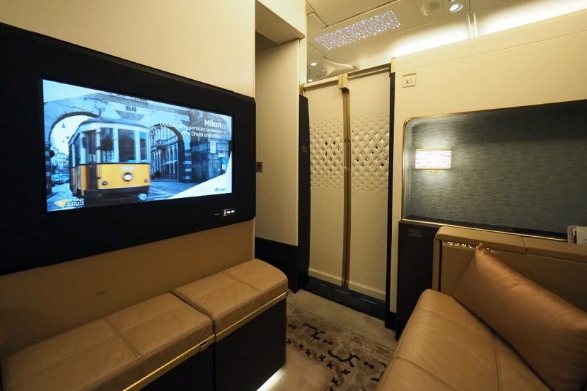 Etihad A380 The Residence - Door Closed