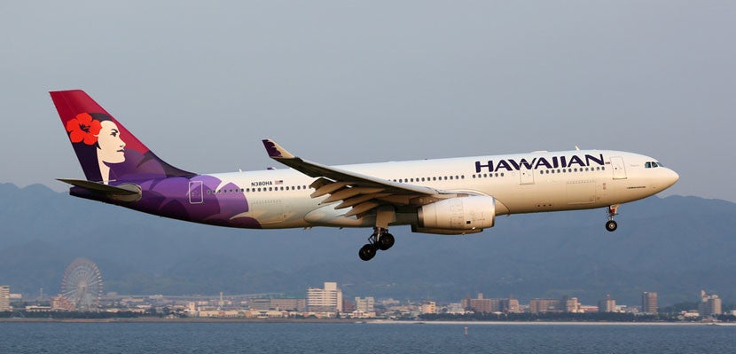 Hawaiian Airlines is adding flights to Asia. Image courtesy of Shutterstock.