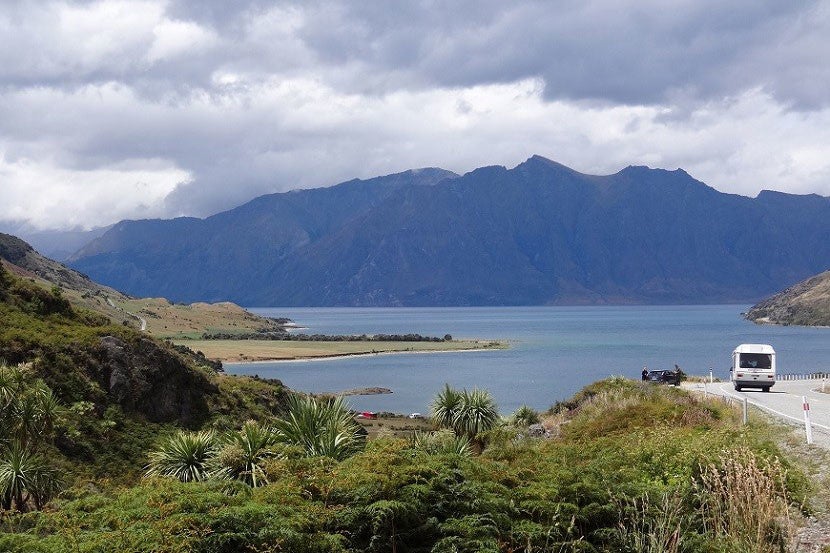 You'll have plenty of time to take in the scenery, like I did in New Zealand during a solo trip in 2012.