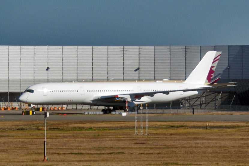 Singapore A350 Delivery Flight